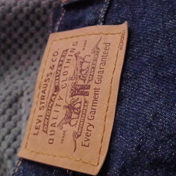 Orange tab levi jeans - Picture 2 of 2